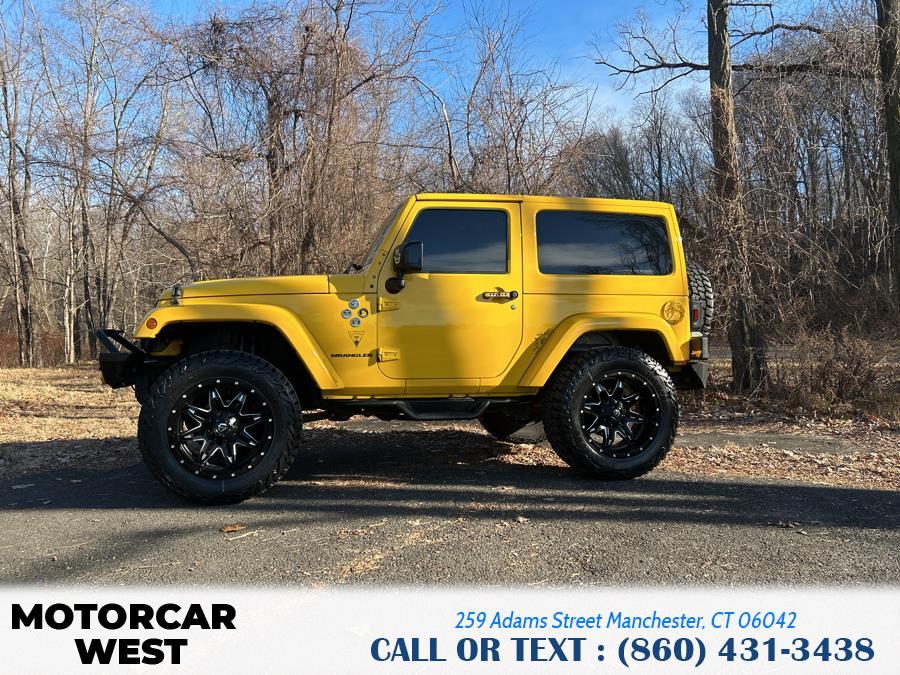 2015 Jeep Wrangler 4WD 2dr Altitude, available for sale in Manchester, Connecticut | Motorcar West. Manchester, Connecticut