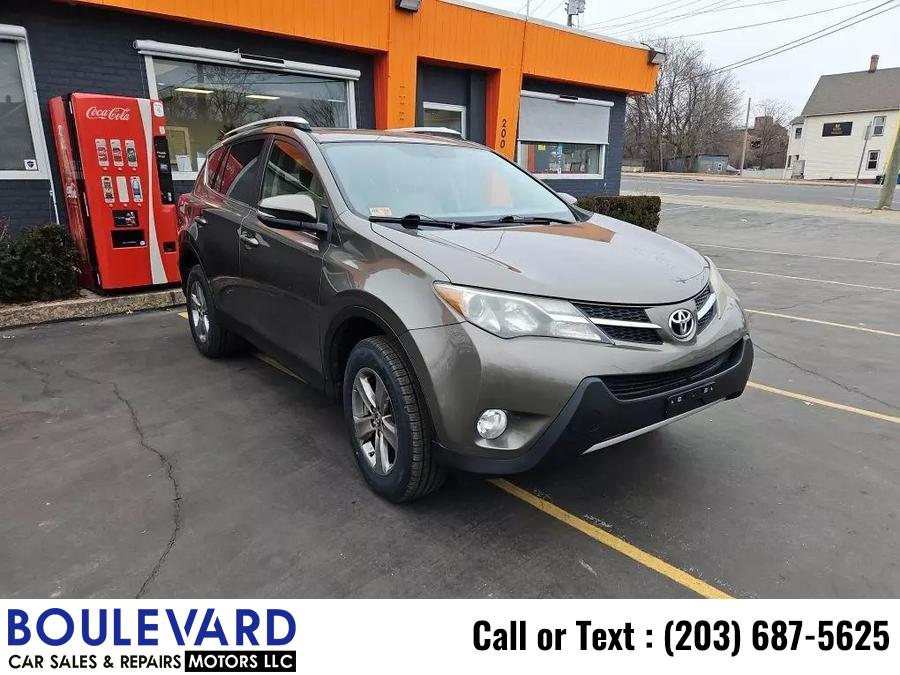 2015 Toyota Rav4 XLE Sport Utility 4D, available for sale in New Haven, Connecticut | Boulevard Motors LLC. New Haven, Connecticut