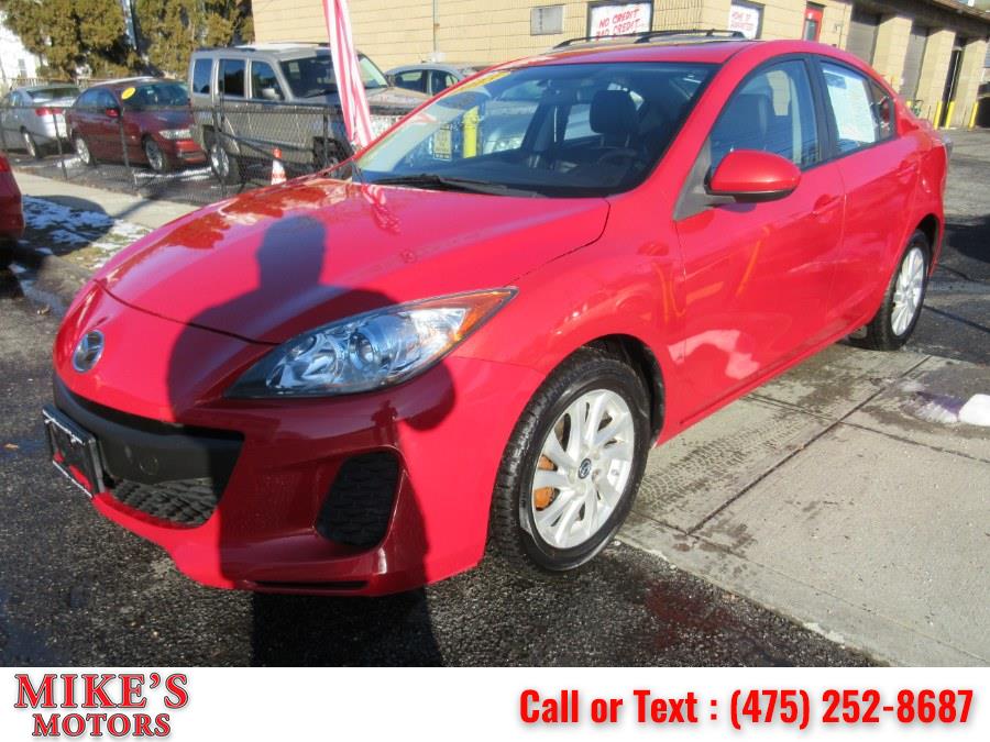 2013 Mazda Mazda3 4dr Sdn Auto i Grand Touring, available for sale in Stratford, Connecticut | Mike's Motors LLC. Stratford, Connecticut