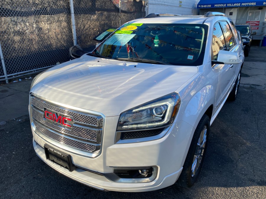 2016 GMC Acadia AWD 4dr Denali, available for sale in Middle Village, New York | Middle Village Motors . Middle Village, New York