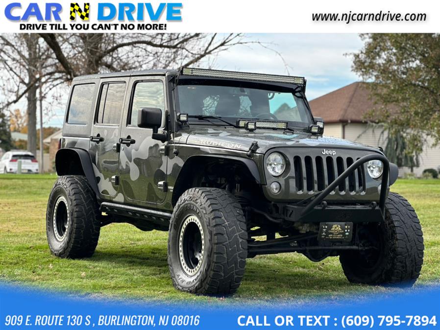 2015 Jeep Wrangler Unlimited Rubicon 4WD, available for sale in Burlington, New Jersey | Car N Drive. Burlington, New Jersey 2015 Jeep Wrangler Unlimited Rubicon 4WD, available for sale in Burlington, New Jersey | Car N Drive. Burlington, New Jersey