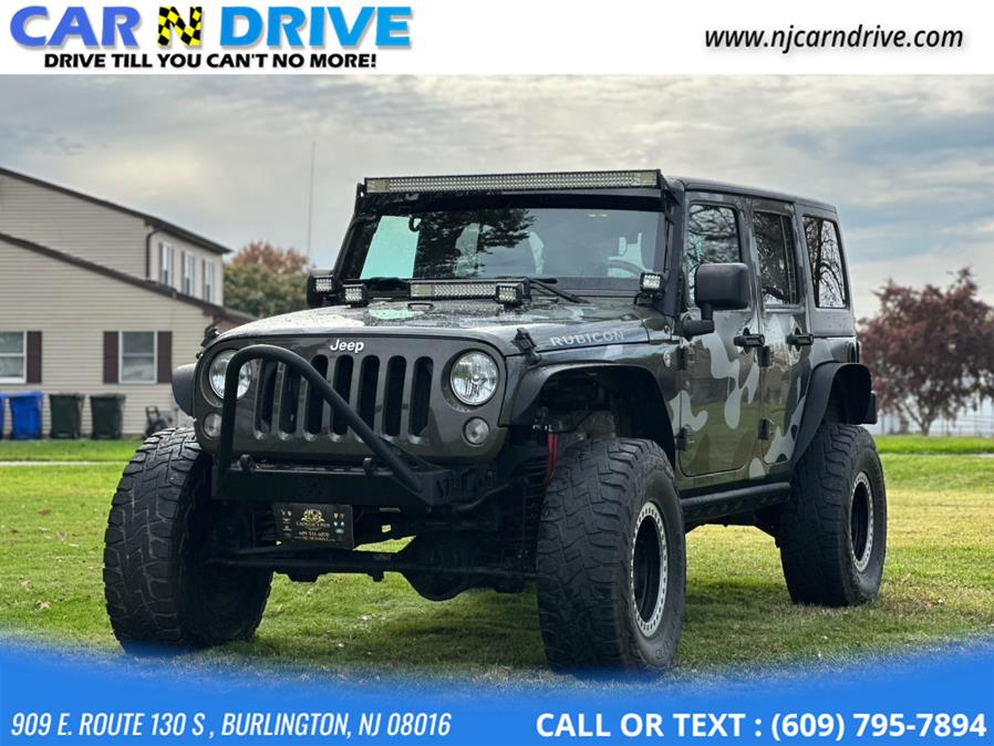 2015 Jeep Wrangler Unlimited Rubicon 4WD, available for sale in Burlington, New Jersey | Car N Drive. Burlington, New Jersey 2015 Jeep Wrangler Unlimited Rubicon 4WD, available for sale in Burlington, New Jersey | Car N Drive. Burlington, New Jersey
