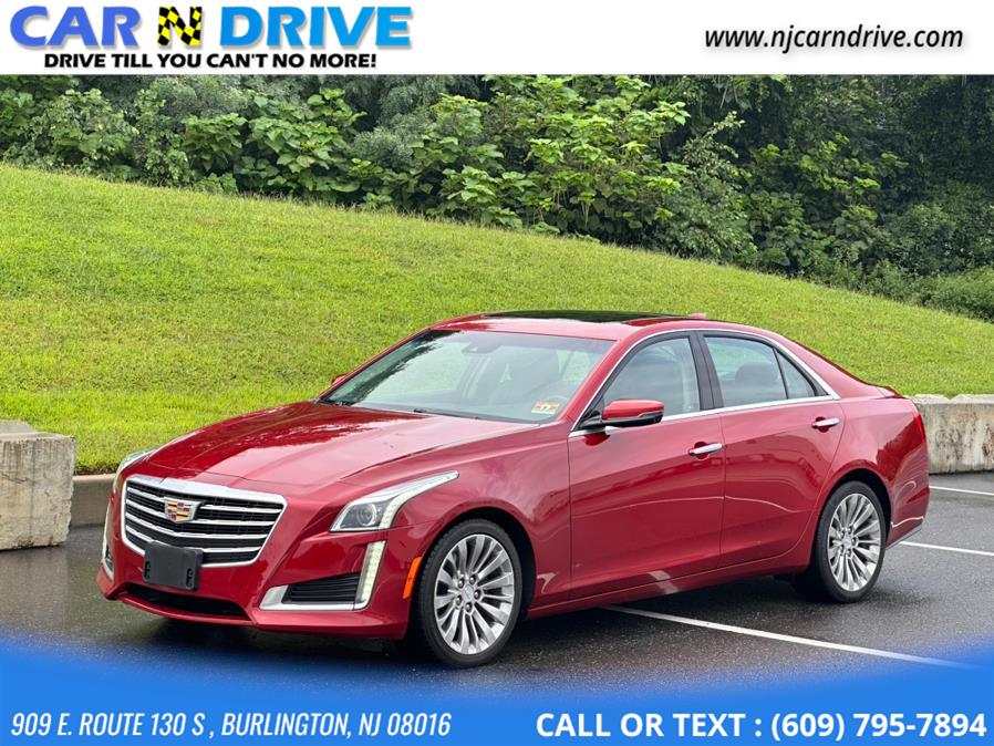 2017 Cadillac Cts 2.0L Turbo Luxury AWD, available for sale in Bordentown, New Jersey | Car N Drive. Bordentown, New Jersey