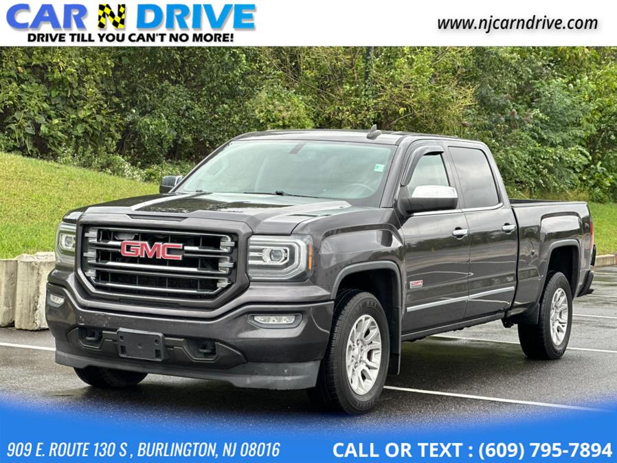 2016 GMC Sierra 1500 SLT Crew Cab Short Box 4WD, available for sale in Bordentown, New Jersey | Car N Drive. Bordentown, New Jersey