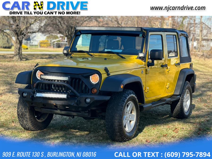 2008 Jeep Wrangler Unlimited X 4WD, available for sale in Burlington, New Jersey | Car N Drive. Burlington, New Jersey