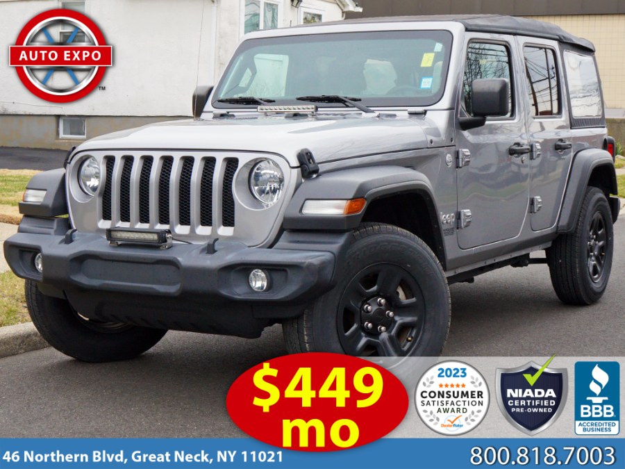 2020 Jeep Wrangler Unlimited Sport, available for sale in Great Neck, New York | Auto Expo Ent Inc.. Great Neck, New York