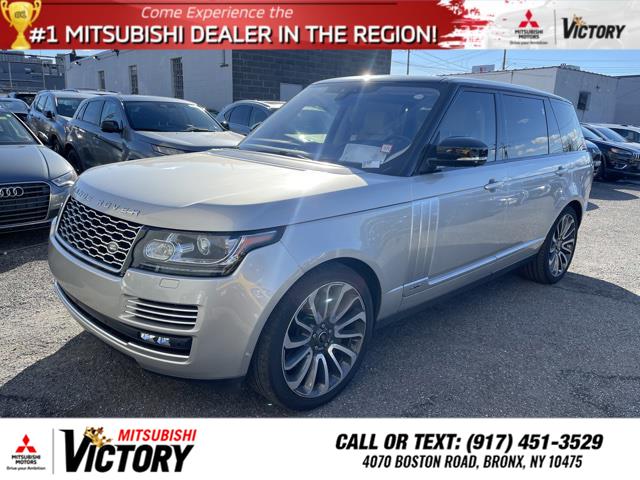 2017 Land Rover Range Rover 5.0L V8 Supercharged Autobiography, available for sale in Bronx, New York | Victory Mitsubishi and Pre-Owned Super Center. Bronx, New York
