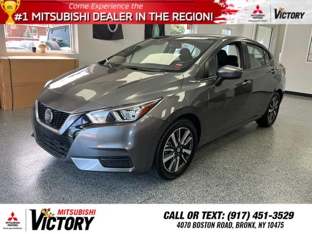 2021 Nissan Versa 1.6 SV, available for sale in Bronx, New York | Victory Mitsubishi and Pre-Owned Super Center. Bronx, New York