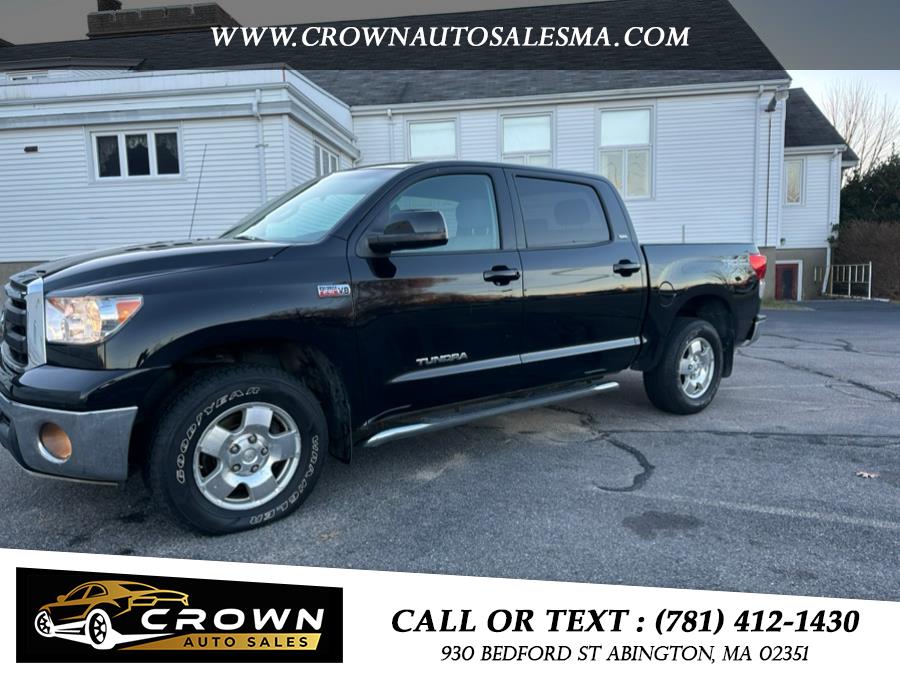 2011 Toyota Tundra 4WD Truck CrewMax 5.7L V8 6-Spd AT (Natl), available for sale in Abington, Massachusetts | Crown Auto Sales. Abington, Massachusetts