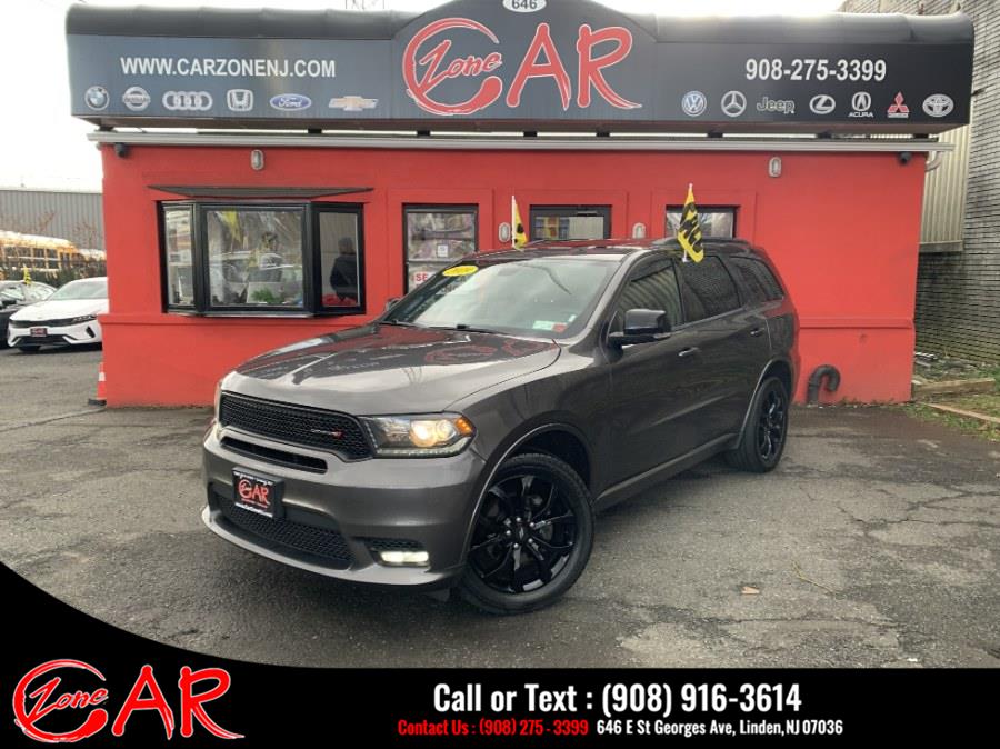 2019 Dodge Durango GT Plus AWD, available for sale in Linden, New Jersey | Car Zone. Linden, New Jersey