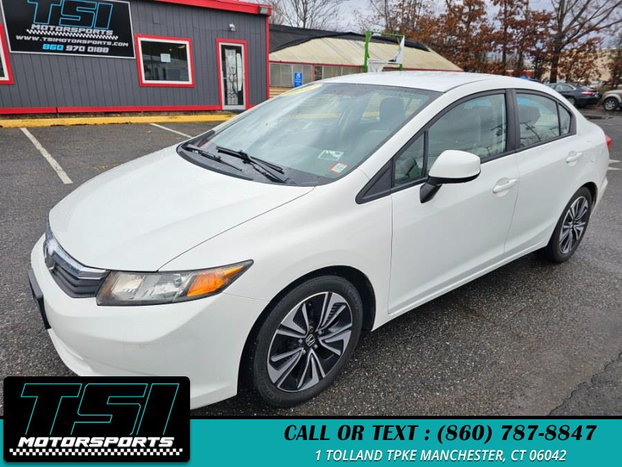 Used 2012 Honda Civic Sdn in Manchester, Connecticut | TSI Motorsports. Manchester, Connecticut