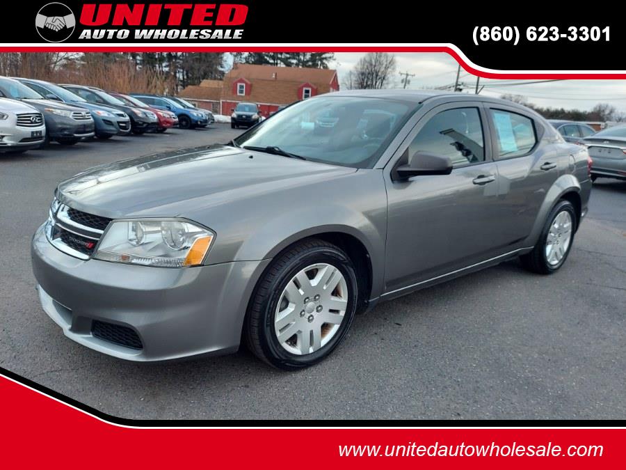 2013 Dodge Avenger 4dr Sdn SE V6, available for sale in East Windsor, Connecticut | United Auto Sales of E Windsor, Inc. East Windsor, Connecticut