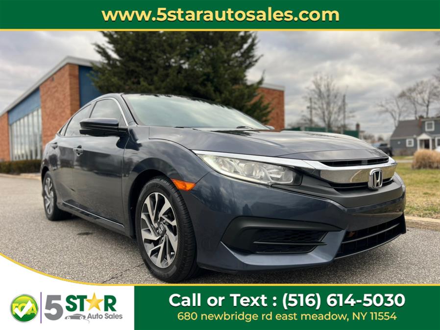 Used 2017 Honda Civic Ex in East Meadow, New York | 5 Star Auto Sales Inc. East Meadow, New York