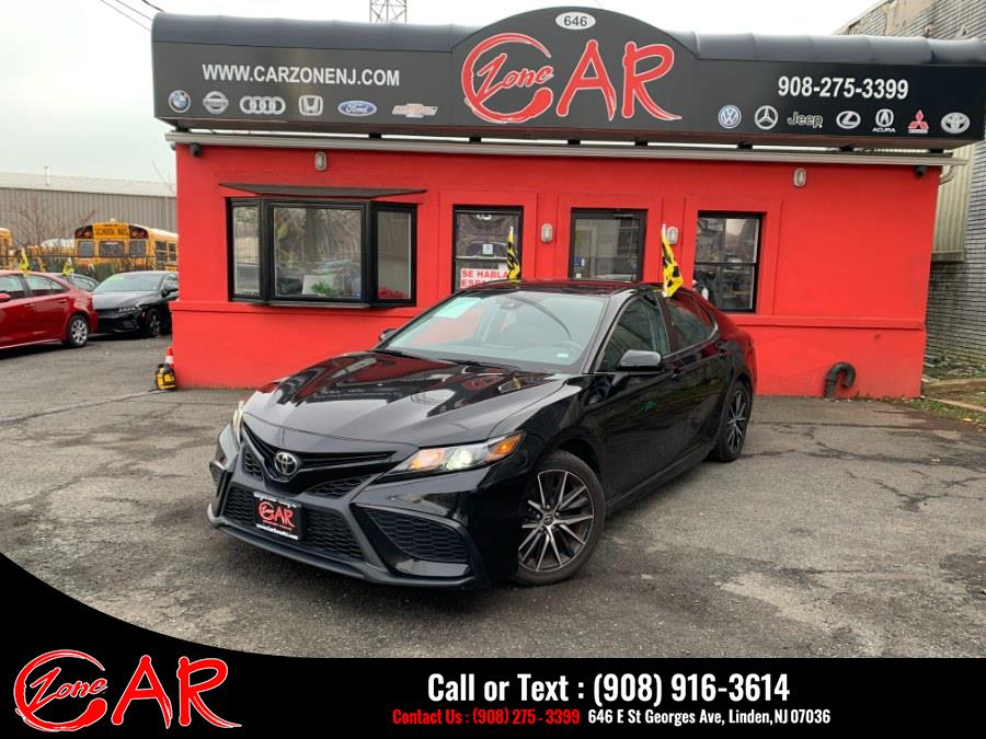 Used Toyota Camry SE Auto (Natl) 2021 | Car Zone. Linden, New Jersey