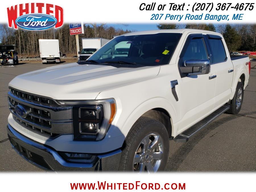 2021 Ford F-150 LARIAT 4WD SuperCrew 5.5'' Box, available for sale in Bangor, Maine | Whited Ford. Bangor, Maine