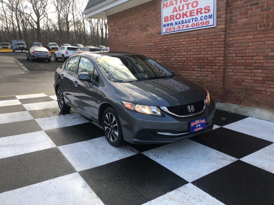 2013 Honda Civic Sdn 4dr Auto EX, available for sale in Waterbury, Connecticut | National Auto Brokers, Inc.. Waterbury, Connecticut