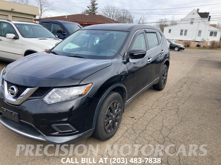 2015 Nissan Rogue AWD 4dr S, available for sale in Branford, Connecticut | Precision Motor Cars LLC. Branford, Connecticut