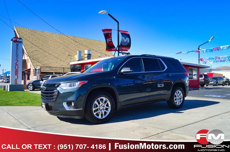 2018 Chevrolet Traverse FWD 4dr LT Cloth w/1LT, available for sale in Moreno Valley, California | Fusion Motors Inc. Moreno Valley, California