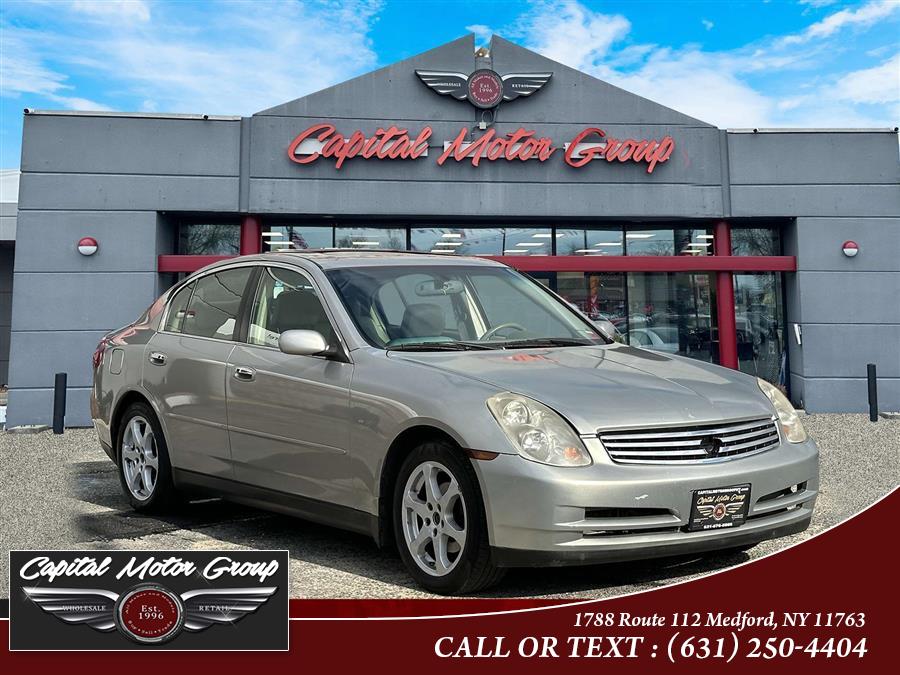 2004 Infiniti G35 Sedan 4dr Sdn AWD Auto w/Leather, available for sale in Medford, New York | Capital Motor Group Inc. Medford, New York