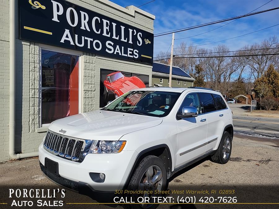 2013 Jeep Grand Cherokee 4WD 4dr Overland, available for sale in West Warwick, Rhode Island | Porcelli's Auto Sales. West Warwick, Rhode Island