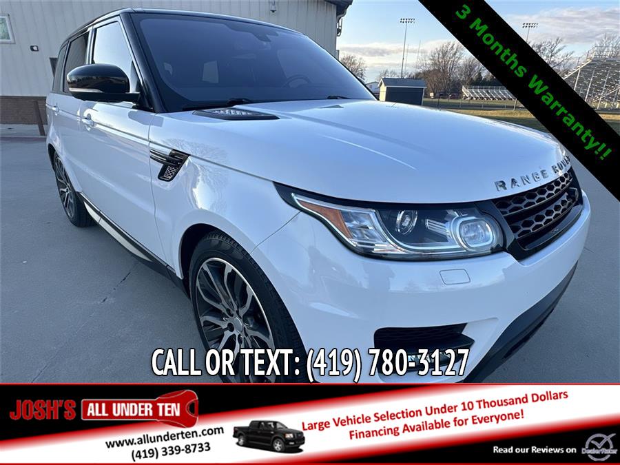 2016 Land Rover Range Rover Sport 5.0L V8 Supercharged, available for sale in Elida, Ohio | Josh's All Under Ten LLC. Elida, Ohio