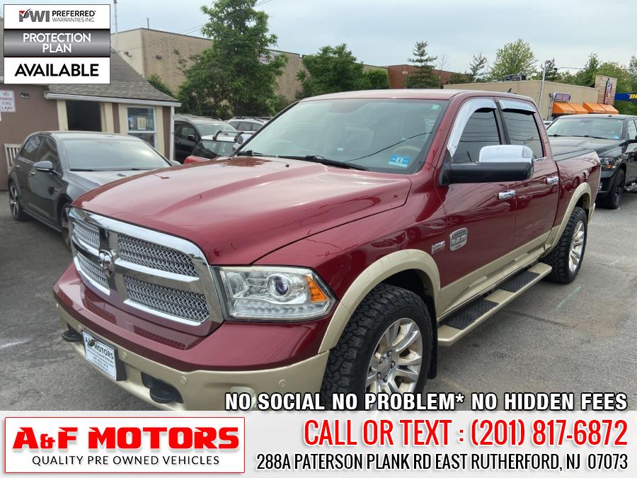 2014 Ram 1500 4WD Crew Cab 140.5" Longhorn, available for sale in East Rutherford, New Jersey | A&F Motors LLC. East Rutherford, New Jersey