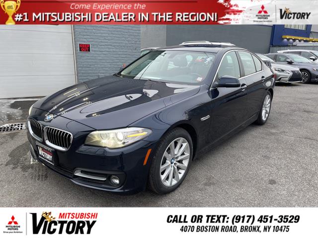 Used 2016 BMW 5 Series in Bronx, New York | Victory Mitsubishi and Pre-Owned Super Center. Bronx, New York