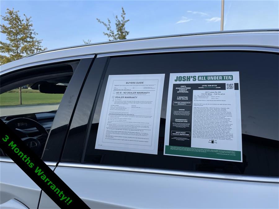 2017 Lexus Rx 350, available for sale in Elida, Ohio | Josh's All Under Ten LLC. Elida, Ohio 2017 Lexus Rx 350, available for sale in Elida, Ohio | Josh's All Under Ten LLC. Elida, Ohio