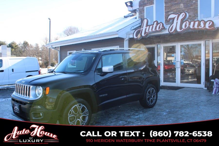 2015 Jeep Renegade 4WD 4dr Limited, available for sale in Plantsville, Connecticut | Auto House of Luxury. Plantsville, Connecticut