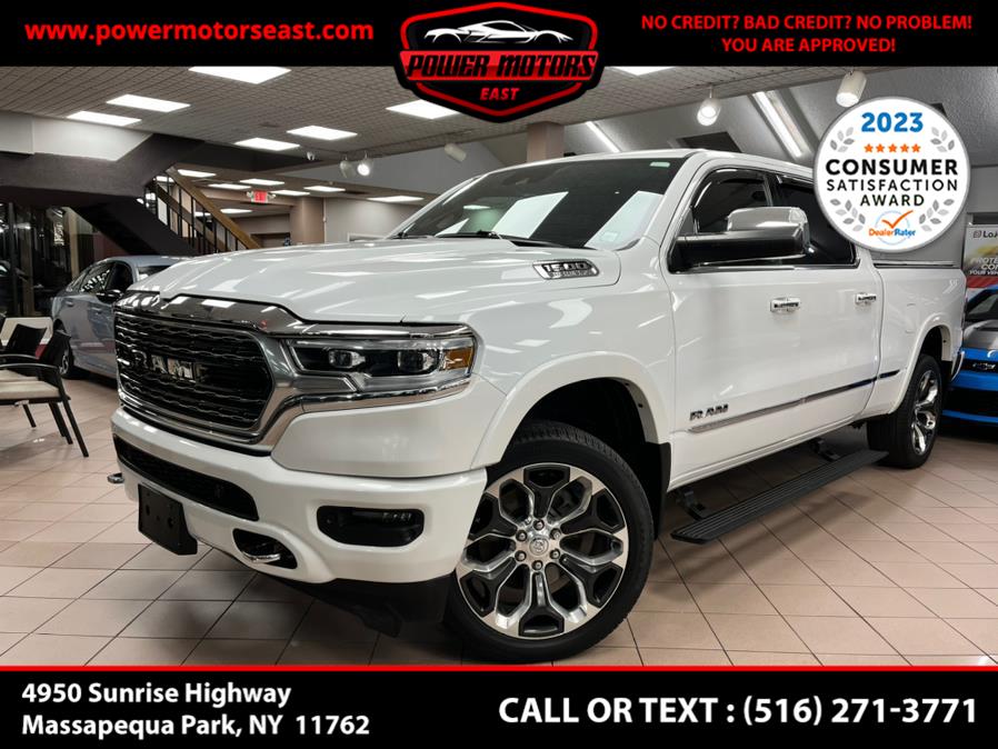 2019 Ram 1500 Limited 4x4 Crew Cab 6''4" Box, available for sale in Massapequa Park, New York | Power Motors East. Massapequa Park, New York