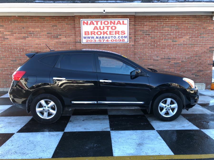 2013 Nissan Rogue AWD 4dr S, available for sale in Waterbury, Connecticut | National Auto Brokers, Inc.. Waterbury, Connecticut