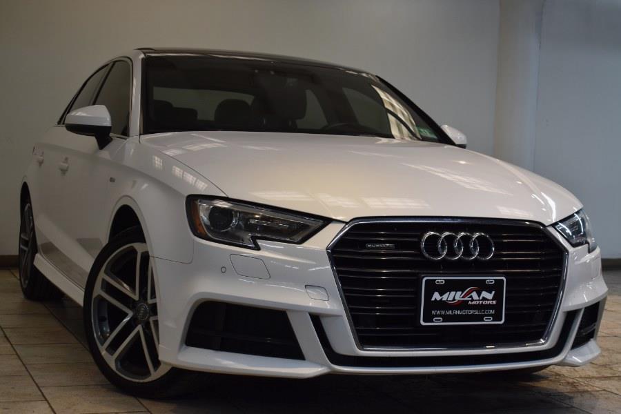 2018 Audi A3 Sedan 2.0 TFSI Tech Premium Plus quattro AWD, available for sale in Little Ferry , New Jersey | Milan Motors. Little Ferry , New Jersey