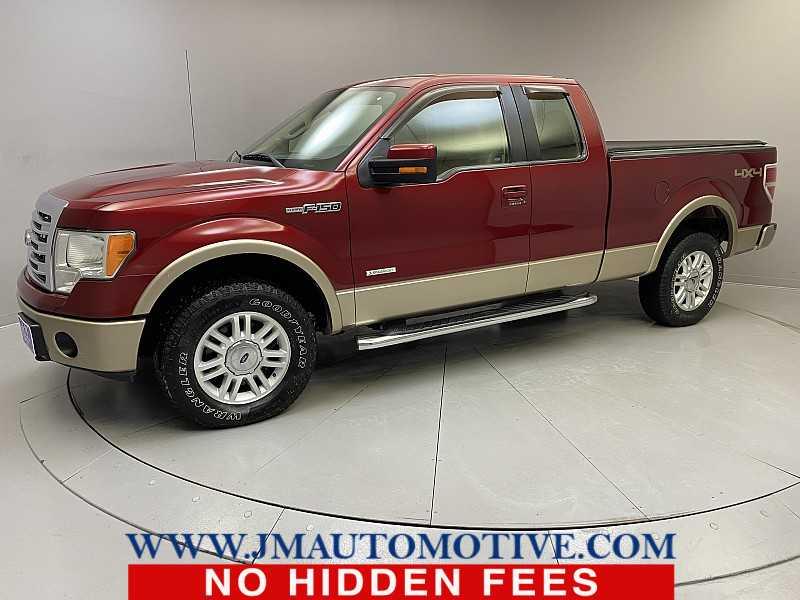 2014 Ford F-150 Lariat 4WD SuperCab 145, available for sale in Naugatuck, Connecticut | J&M Automotive Sls&Svc LLC. Naugatuck, Connecticut