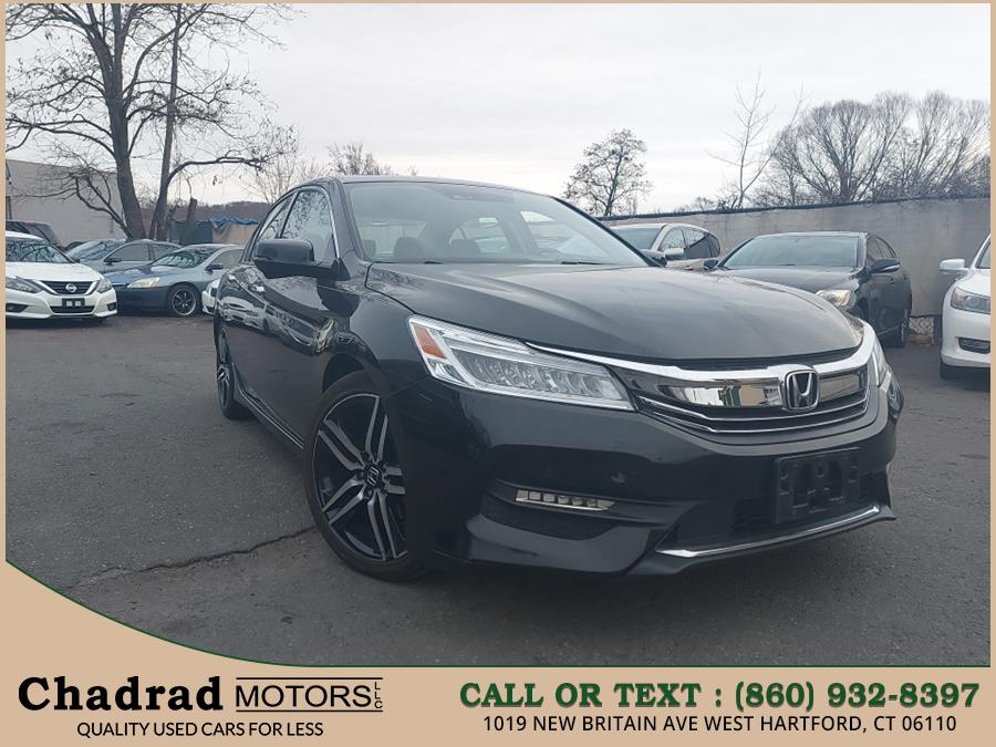 2016 Honda Accord Sedan 4dr V6 Auto Touring, available for sale in West Hartford, Connecticut | Chadrad Motors llc. West Hartford, Connecticut