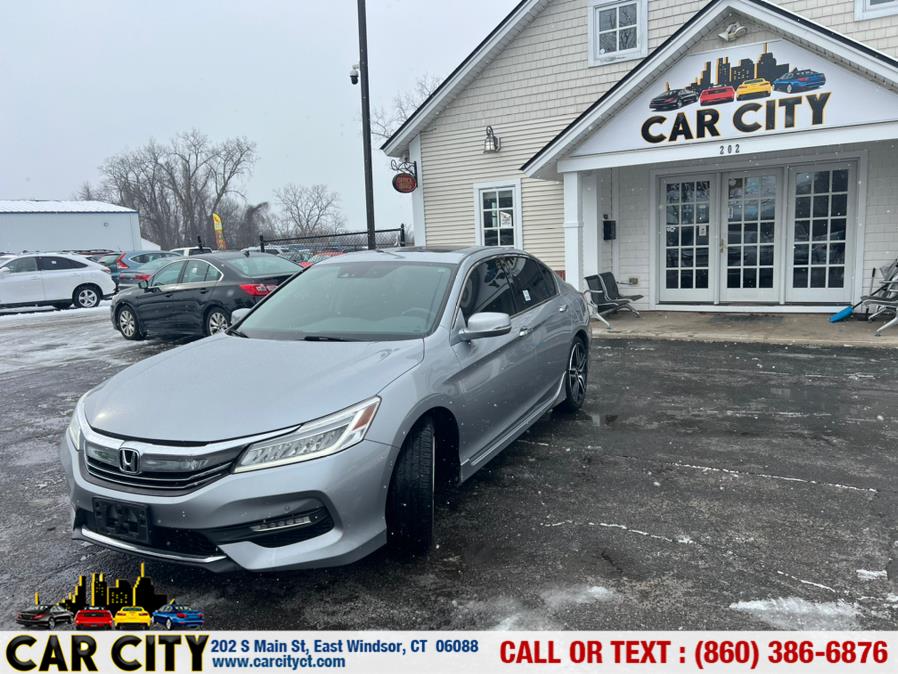 2017 Honda Accord Sedan Touring Auto, available for sale in East Windsor, Connecticut | Car City LLC. East Windsor, Connecticut