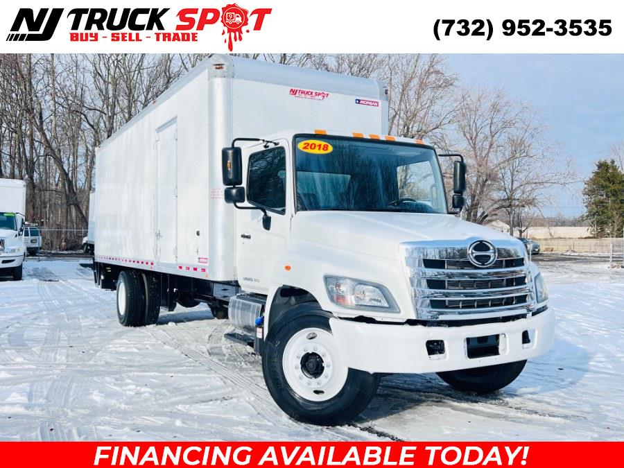 2018 Hino 268A 26 FEET DRY BOX  + LIFT GATE + SIDE DOOR + NO CDL, available for sale in South Amboy, New Jersey | NJ Truck Spot. South Amboy, New Jersey