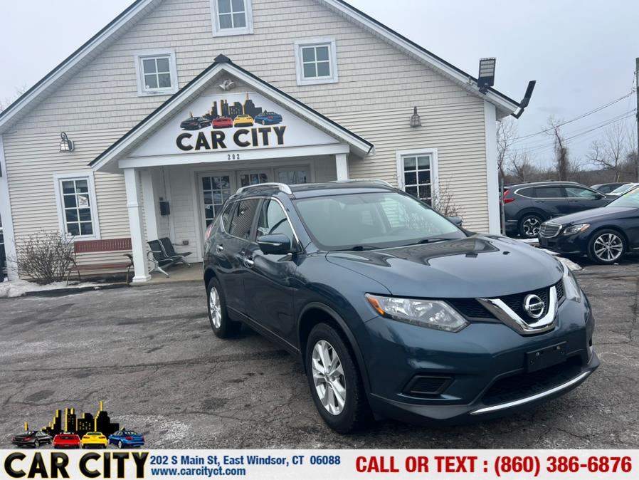 2014 Nissan Rogue Sv AWD, available for sale in East Windsor, Connecticut | Car City LLC. East Windsor, Connecticut 2014 Nissan Rogue Sv AWD, available for sale in East Windsor, Connecticut | Car City LLC. East Windsor, Connecticut