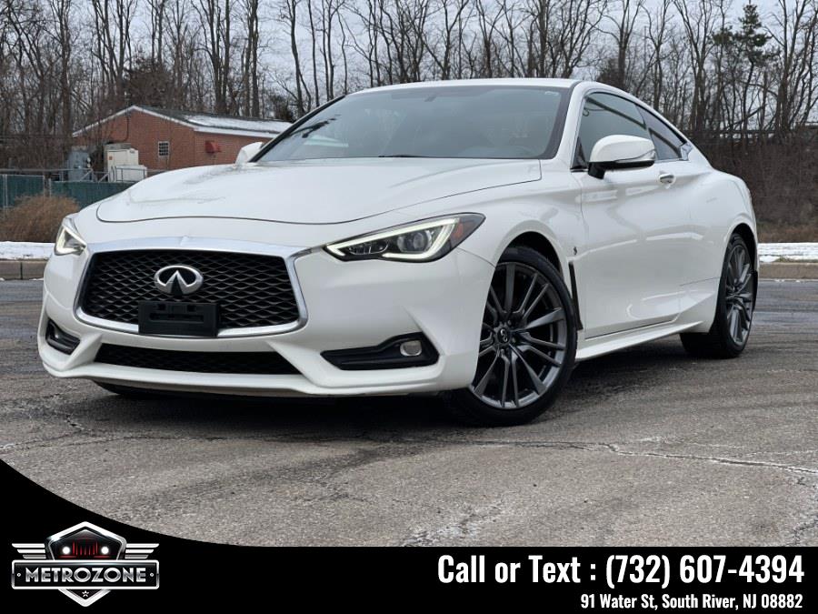 2017 INFINITI Q60 Red Sport 400 AWD, available for sale in South River, New Jersey | Metrozone Motor Group. South River, New Jersey