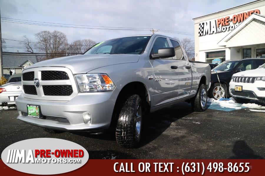 2018 Ram 1500 Express 4x4 Quad Cab 6''4" Box, available for sale in Huntington Station, New York | M & A Motors. Huntington Station, New York