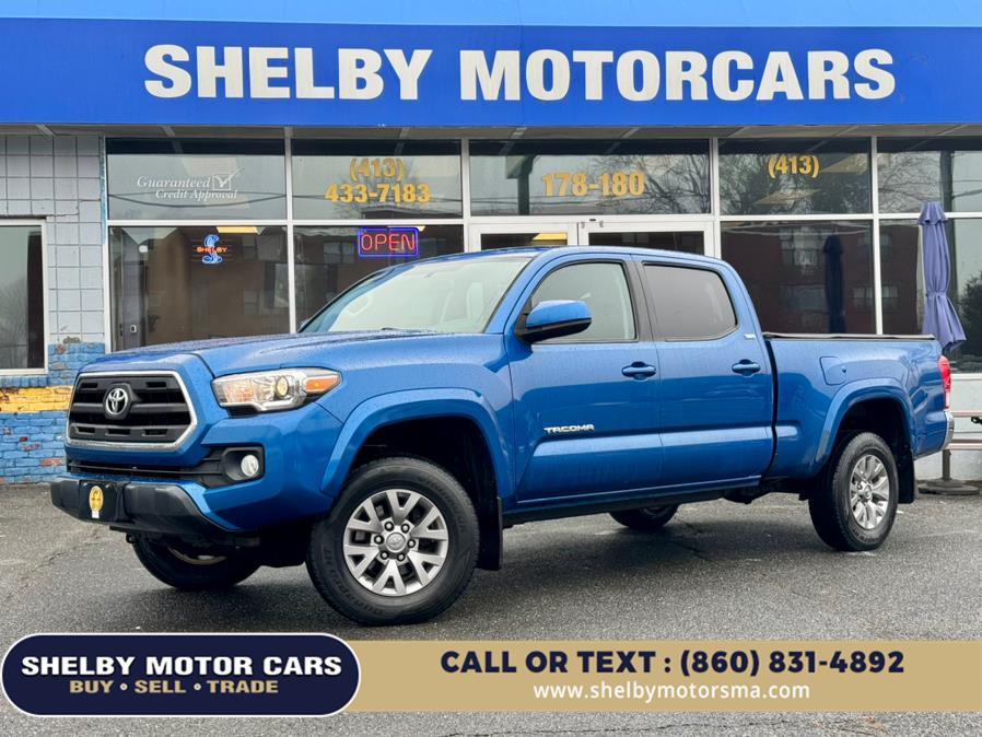 2016 Toyota Tacoma 4WD Double Cab LB V6 AT SR5 (Natl), available for sale in Springfield, Massachusetts | Shelby Motor Cars. Springfield, Massachusetts