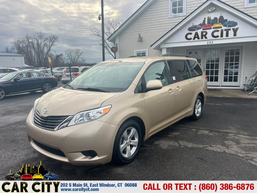 2011 Toyota Sienna 5dr 7-Pass Van V6 LE FWD (Natl), available for sale in East Windsor, Connecticut | Car City LLC. East Windsor, Connecticut