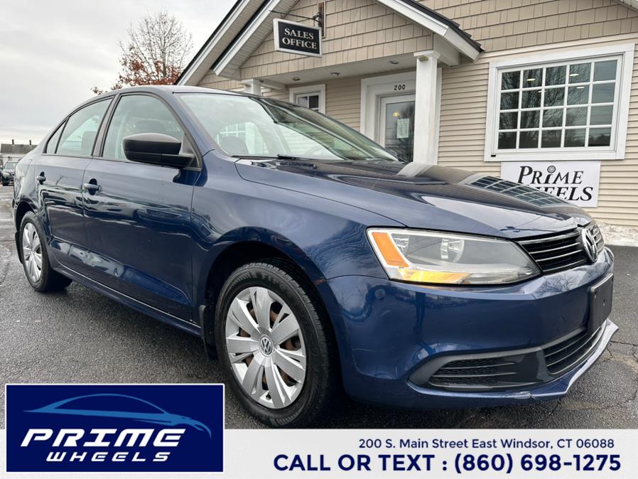2012 Volkswagen Jetta Sedan 4dr Manual Base, available for sale in East Windsor, Connecticut | Prime Wheels. East Windsor, Connecticut