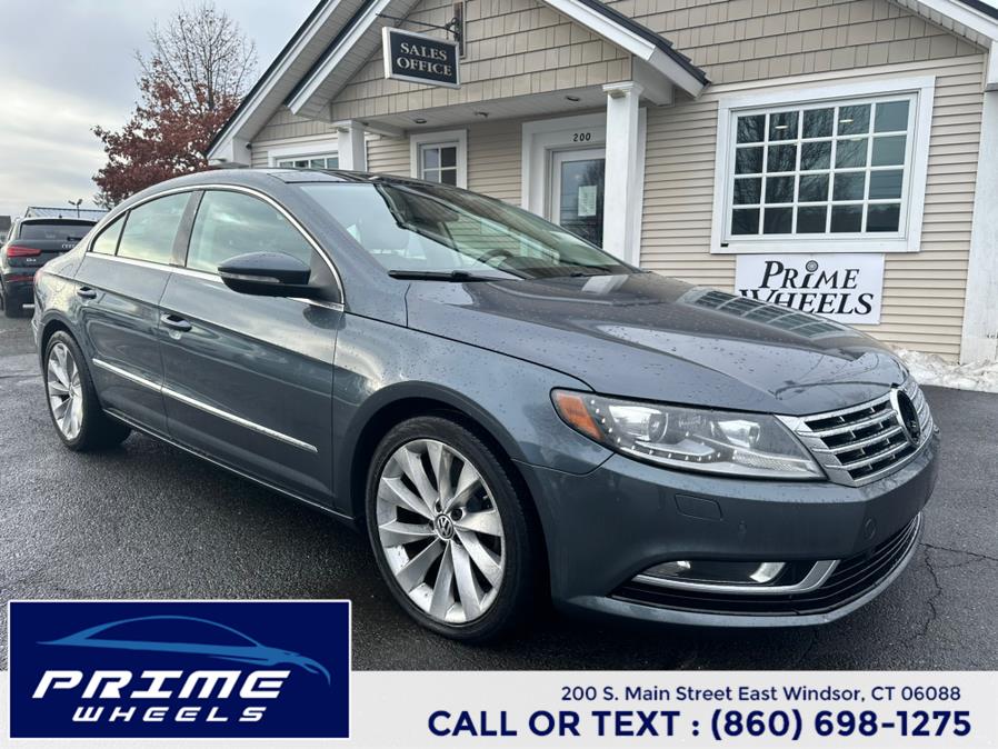 2013 Volkswagen CC 4dr Sdn VR6 Executive 4Motion, available for sale in East Windsor, Connecticut | Prime Wheels. East Windsor, Connecticut