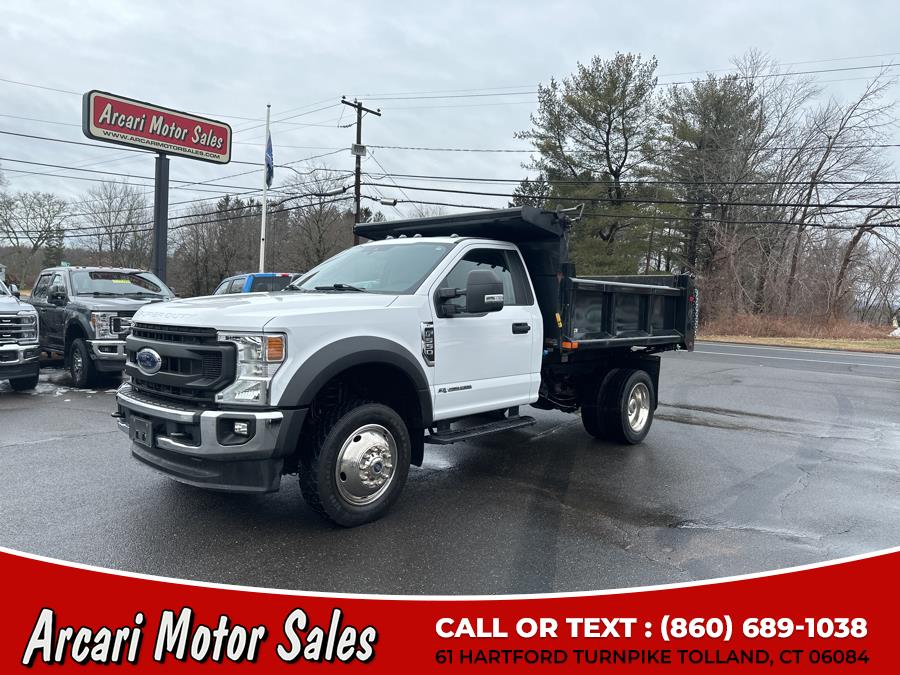 2020 Ford Super Duty F-550 DRW XL 4WD Reg Cab 145" WB 60" CA, available for sale in Tolland, Connecticut | Arcari Motor Sales. Tolland, Connecticut