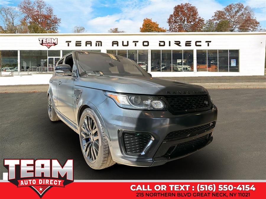 2017 Land Rover Range Rover Sport V8 Supercharged SVR, available for sale in Great Neck, New York | Team Auto Direct. Great Neck, New York