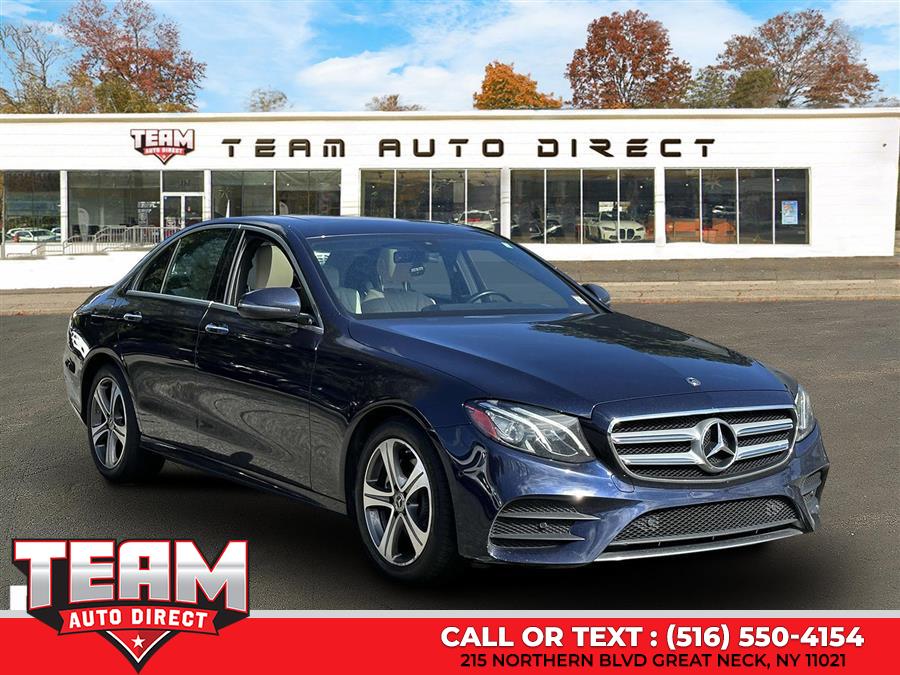 2018 Mercedes-Benz E-Class E 300 4MATIC Sedan, available for sale in Great Neck, New York | Team Auto Direct. Great Neck, New York