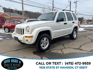2002 Jeep Liberty 4dr Limited 4WD, available for sale in Hamden, Connecticut | Auto Sales II Inc. Hamden, Connecticut