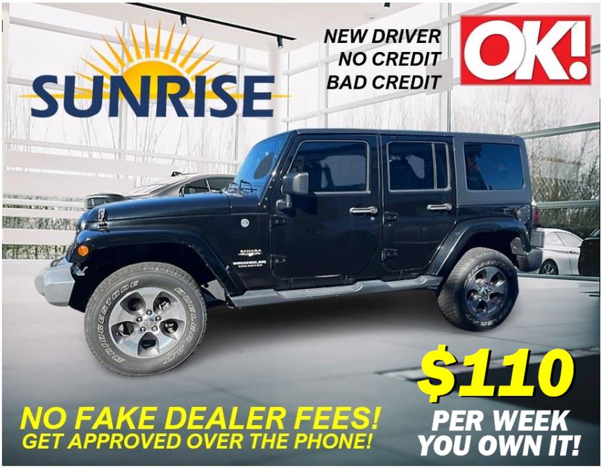 2017 Jeep Wrangler Unlimited Sahara. LOW MILES!!!, available for sale in Rosedale, New York | Sunrise Auto Sales. Rosedale, New York