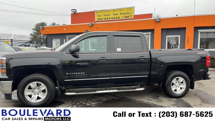 2015 Chevrolet Silverado 1500 Crew Cab LT Pickup 4D 5 3/4 ft, available for sale in New Haven, Connecticut | Boulevard Motors LLC. New Haven, Connecticut