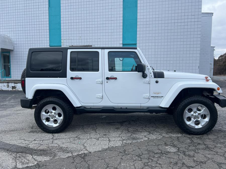 2014 Jeep Wrangler Unlimited 4WD 4dr Sahara, available for sale in Milford, Connecticut | Dealertown Auto Wholesalers. Milford, Connecticut